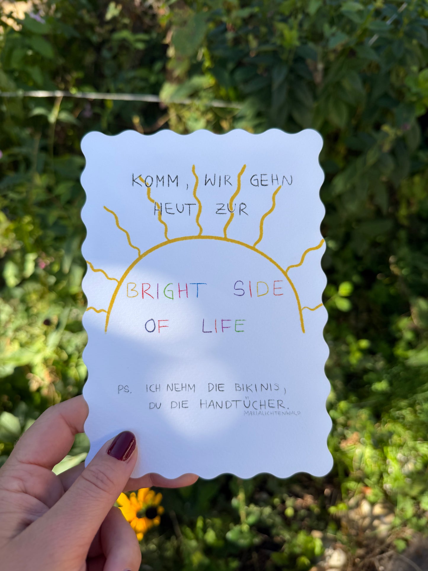 bright side of life | Karte